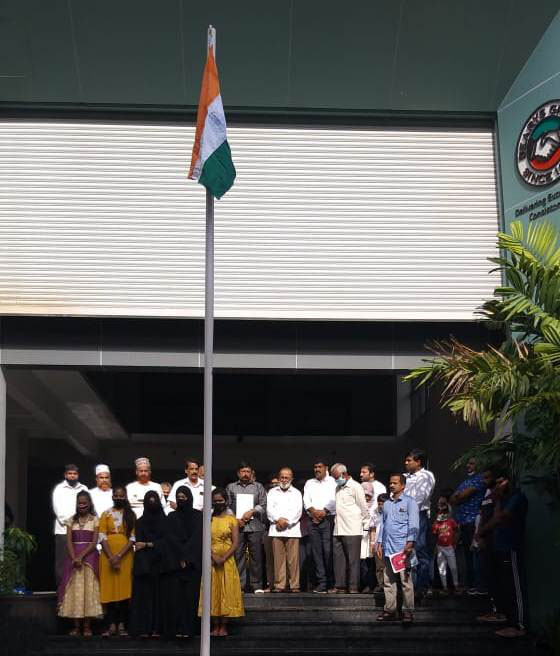 ಕೋಟೇಶ್ವರ ಬ್ಯಾರೀಸ್ ಗ್ರೀನ್ ಅವೆನ್ಯೂನಲ್ಲಿ ಸ್ವಾತಂತ್ರ್ಯೋತ್ಸವ