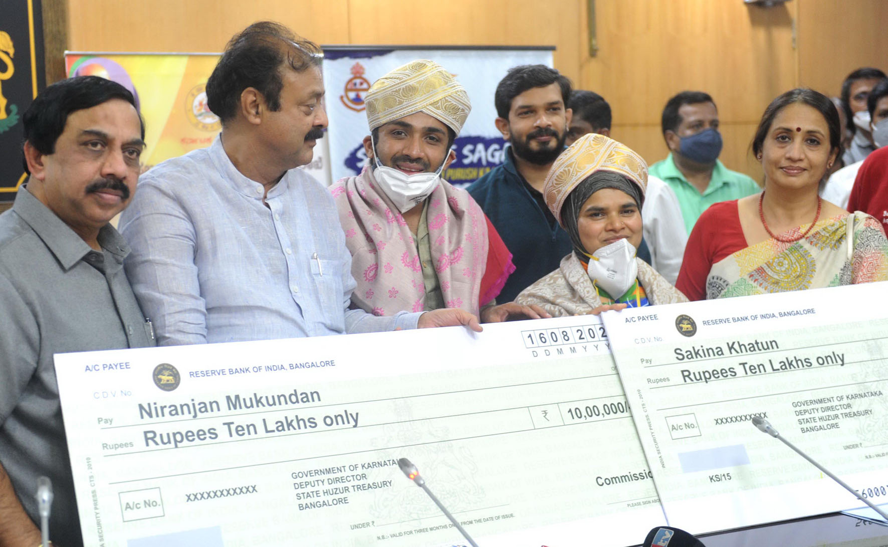 ಪ್ಯಾರಾ ಒಲಿಂಪಿಕ್ಸ್ ನಲ್ಲಿ ಚಿನ್ನ ಗೆದ್ದರೆ 5 ಕೋಟಿ ರೂ.ಬಹುಮಾನ: ಕ್ರೀಡಾ  ಸಚಿವ ಡಾ.ನಾರಾಯಣಗೌಡ