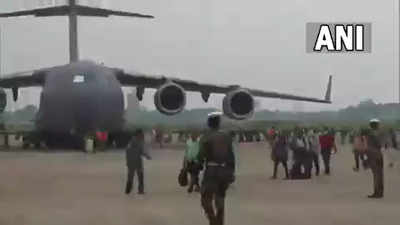 ವಾಯುಪಡೆ ವಿಮಾನದಲ್ಲಿ ಕಾಬೂಲ್ ನಿಂದ ಭಾರತ ತಲುಪಿದ 168  ಪ್ರಯಾಣಿಕರು