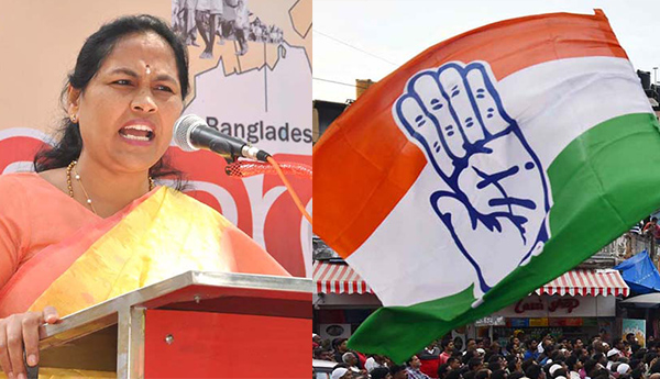 `ನೀವು ಹೋರಾಟಗಾರ್ತಿಯಲ್ಲ, ಹಾರಾಟಗಾರ್ತಿ ಅಷ್ಟೇ: ಕೇಂದ್ರ ಸಚಿವೆ ಶೋಭಾ ಕರಂದ್ಲಾಜೆ ವಿರುದ್ಧ ಕಾಂಗ್ರೆಸ್ ಟೀಕೆ