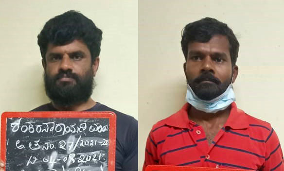 ಬೇಟೆಗಾಗಿ ನಾಡಗುಂಡು ಸಂಗ್ರಹ: ಇಬ್ಬರ ಬಂಧನ