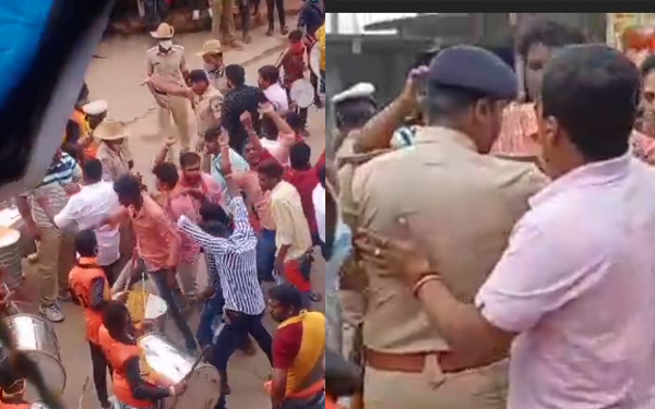 ಗಣೇಶೋತ್ಸವ ಆಚರಣೆ ವೇಳೆ ಪೋಲಿಸರ ಕರ್ತವ್ಯಕ್ಕೆ ಅಡ್ಡಿ: ಸಂಘಪರಿವಾರದ 14 ಕಾರ್ಯಕರ್ತರ ಮೇಲೆ ಪ್ರಕರಣ ದಾಖಲು