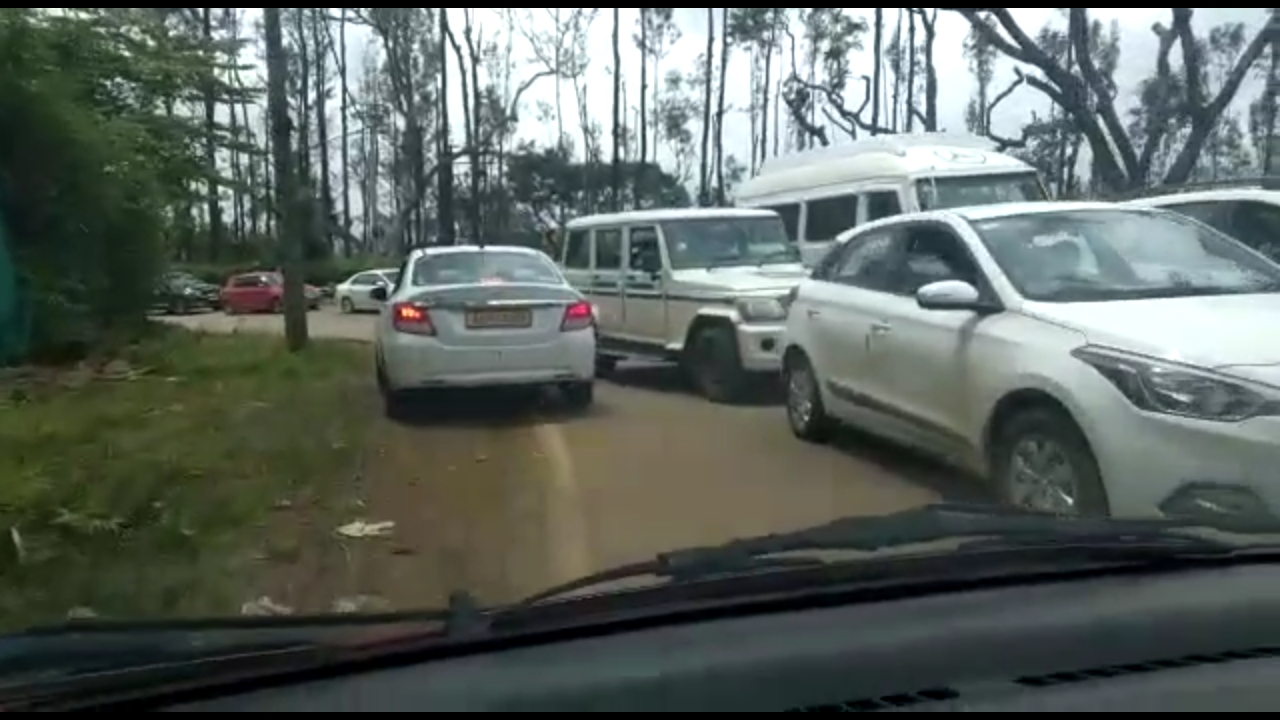 ಸರಣಿ ರಜೆಗಳ ಹಿನ್ನೆಲೆ: ಕಾಫಿನಾಡಿನ ಸೊಬಗು ಸವಿಯಲು ಹರಿದು ಬಂದ ಪ್ರವಾಸಿಗರು