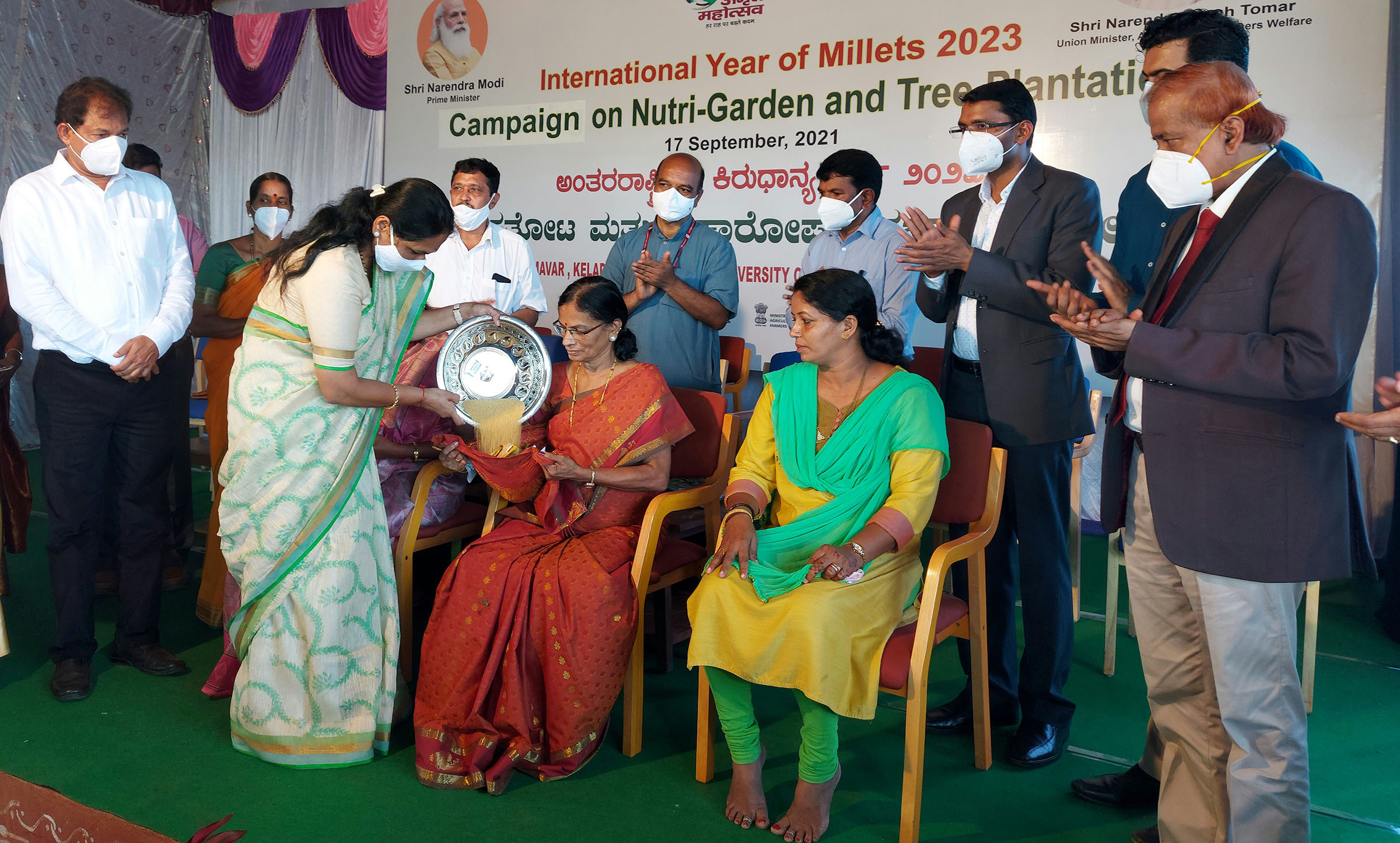 ಭಾರತವನ್ನು ವಿಶ್ವದ ಸಿರಿಧಾನ್ಯ ರಫ್ತಿನ ಹಬ್ ಮಾಡುವ ಗುರಿ: ಕೇಂದ್ರ ಸಚಿವೆ ಶೋಭಾ ಕರಂದ್ಲಾಜೆ