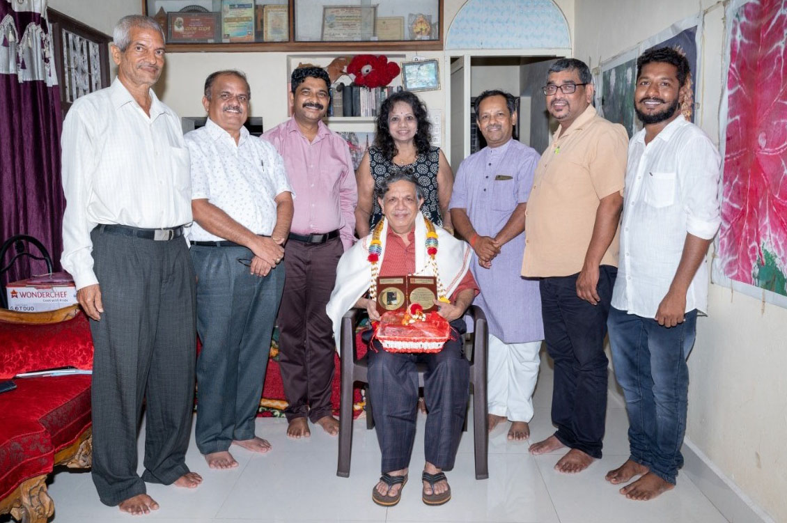 ಡಾ.ಮಹಾಬಲೇಶ್ವರ ರಾವ್‌ಗೆ ಸಾಹಿತ್ಯ ಅಕಾಡಮಿ ಪುಸ್ತಕ ಪ್ರಶಸ್ತಿ ಪ್ರದಾನ