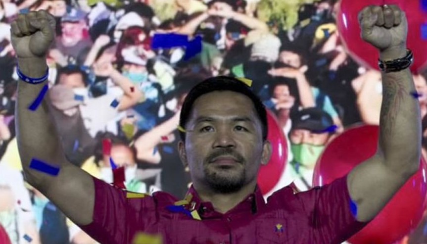 ಫಿಲಿಪ್ಪೀನ್ಸ್  ಅಧ್ಯಕ್ಷೀಯ ಸ್ಥಾನಕ್ಕೆ ಸ್ಪರ್ಧಿಸಲು ಬಾಕ್ಸಿಂಗ್‌ನಿಂದ ನಿವೃತ್ತರಾದ ಮ್ಯಾನಿ ಪಾಖಿಯಾವೊ