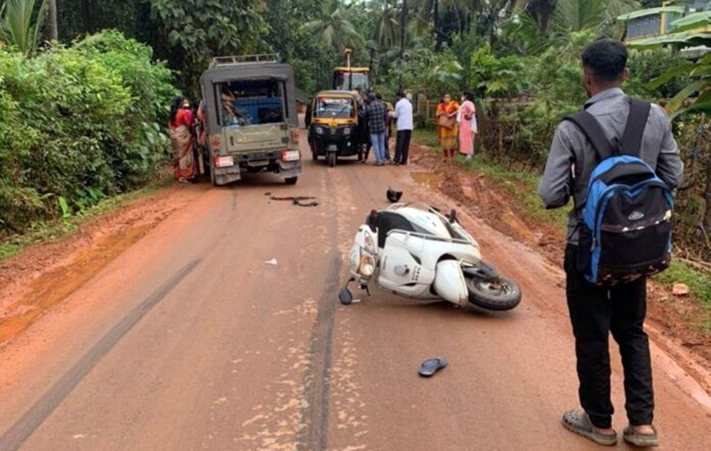 ಬಂಟ್ವಾಳ; ಜೀಪ್ ಢಿಕ್ಕಿ: ಸ್ಕೂಟರ್ ಸವಾರ ಮೃತ್ಯು