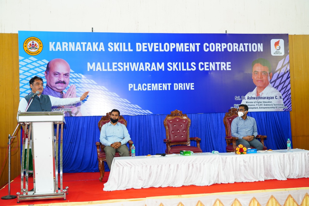 ಯುವಜನರಿಗೆ ಸರಕಾರದಿಂದಲೇ ಕುಶಲತೆ ತರಬೇತಿ: ಸಚಿವ ಡಾ.ಸಿ.ಎನ್.ಅಶ್ವತ್ಥನಾರಾಯಣ