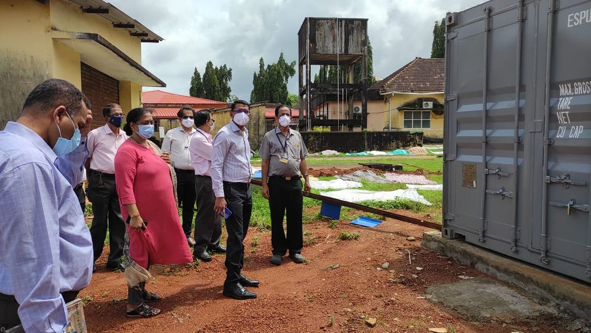 ಉಡುಪಿ ಜಿಲ್ಲಾಸ್ಪತ್ರೆಯಲ್ಲಿ ಡಿಸಿಯಿಂದ ಪರಿಶೀಲನೆ
