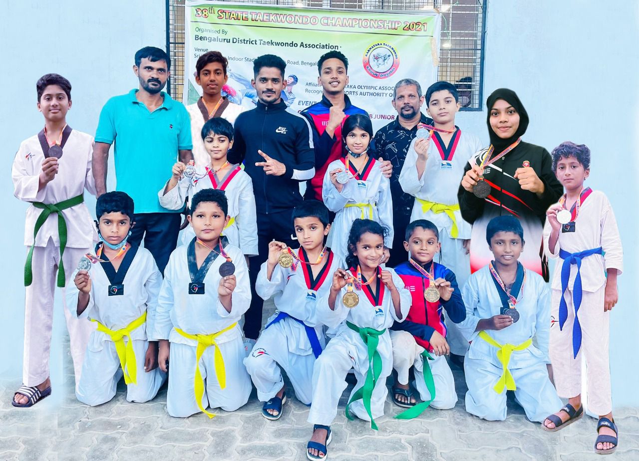 ರಾಜ್ಯಮಟ್ಟದ ಟ್ವೆಕಾಂಡೋ ಚಾಂಪಿಯನ್ ಶಿಪ್ : ದ.ಕ. ಜಿಲ್ಲೆಗೆ ಚಿನ್ನ-ಬೆಳ್ಳಿ ಸಹಿತ 13 ಪದಕಗಳು