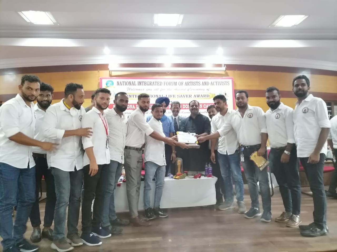 ಬ್ಲಡ್ ಡೋನರ್ಸ್ ಮಂಗಳೂರು ಸಂಸ್ಥೆಗೆ ನ್ಯಾಶನಲ್ ಲೈಫ್ ಸೇವರ್ ಅವಾರ್ಡ್