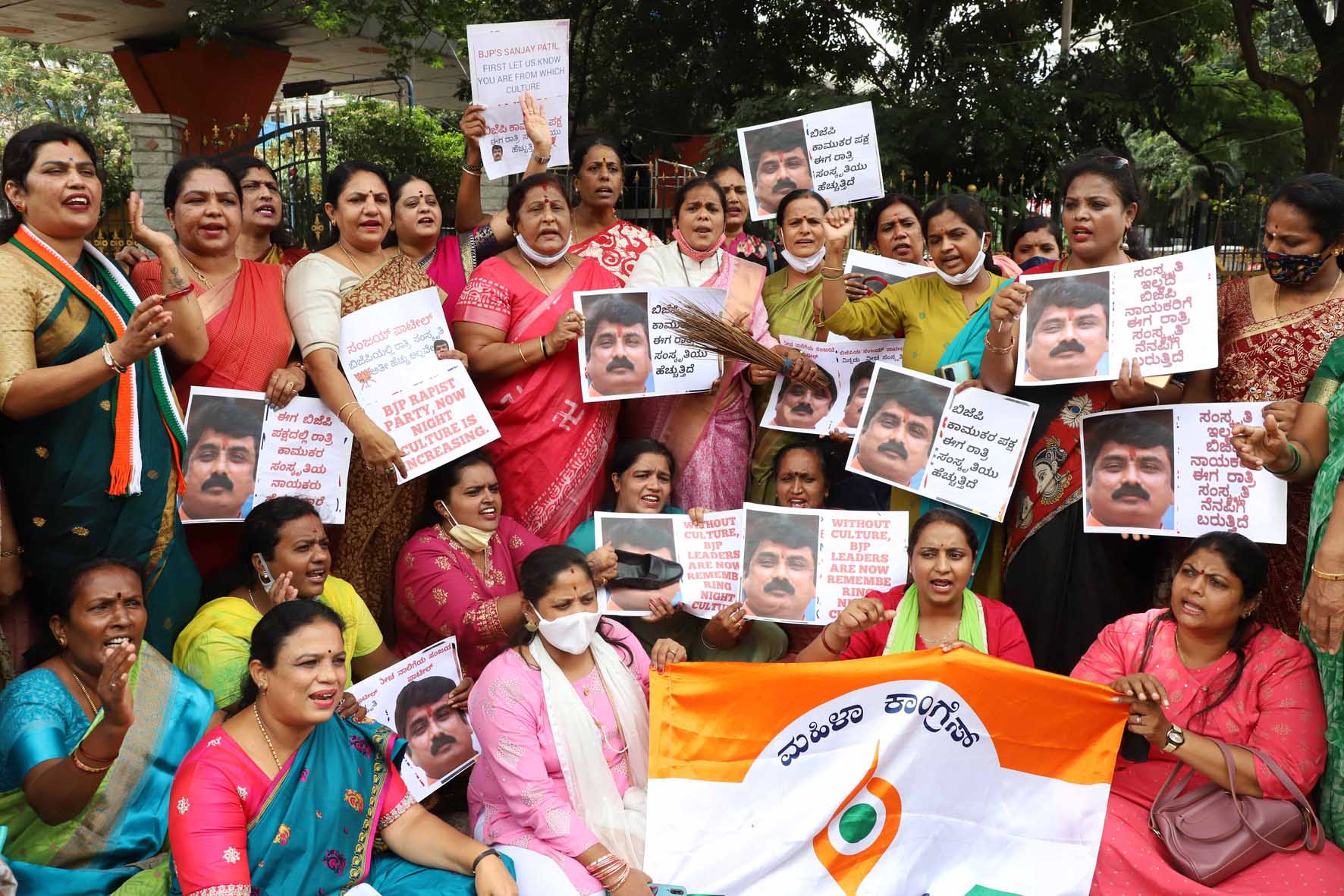 ಶಾಸಕಿ ಲಕ್ಷ್ಮೀ ಹೆಬ್ಬಾಳ್ಕರ್ ವಿರುದ್ಧ ವಿವಾದಾತ್ಮಕ ಹೇಳಿಕೆ;  ಸಂಜಯ್ ಪಾಟೀಲ್ ಬಂಧಿಸುವಂತೆ ಮಹಿಳಾ ಕಾಂಗ್ರೆಸ್ ಒತ್ತಾಯ