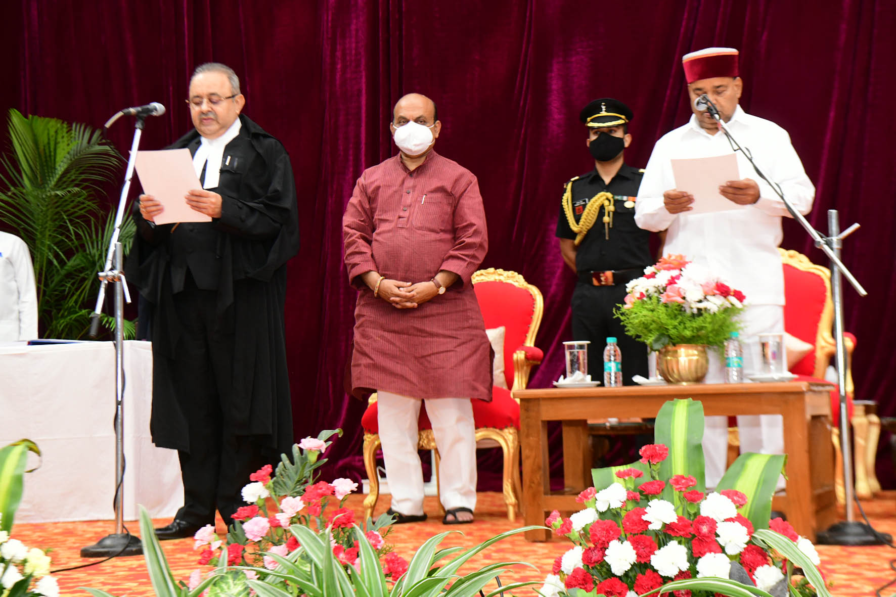 ಹೈಕೋರ್ಟ್ ಮುಖ್ಯ ನ್ಯಾಯಮೂರ್ತಿಯಾಗಿ ರಿತುರಾಜ್ ಅವಸ್ಥಿ ಪ್ರಮಾಣ ವಚನ ಸ್ವೀಕಾರ