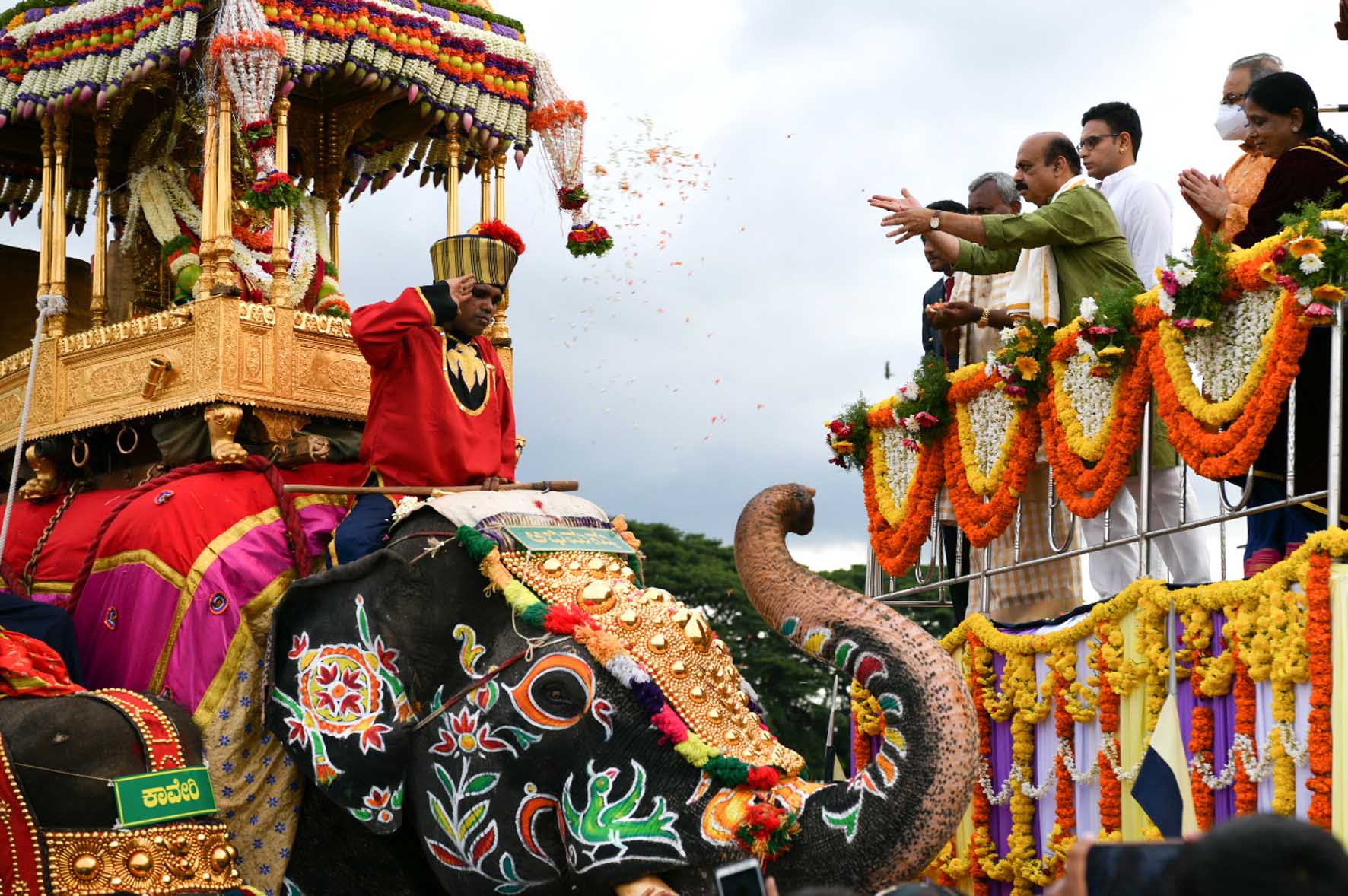 ಮೈಸೂರು ದಸರಾ; ಜಂಬೂ ಸವಾರಿಗೆ ಚಾಲನೆ