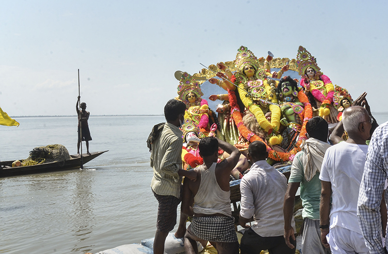 ರಾಜಸ್ಥಾನ: ದುರ್ಗಾ ದೇವಿ ವಿಗ್ರಹ ವಿಸರ್ಜನೆ ವೇಳೆ ನೀರಿನಲ್ಲಿ ಮುಳುಗಿ ನಾಲ್ವರು ಯುವಕರು ಸಾವು