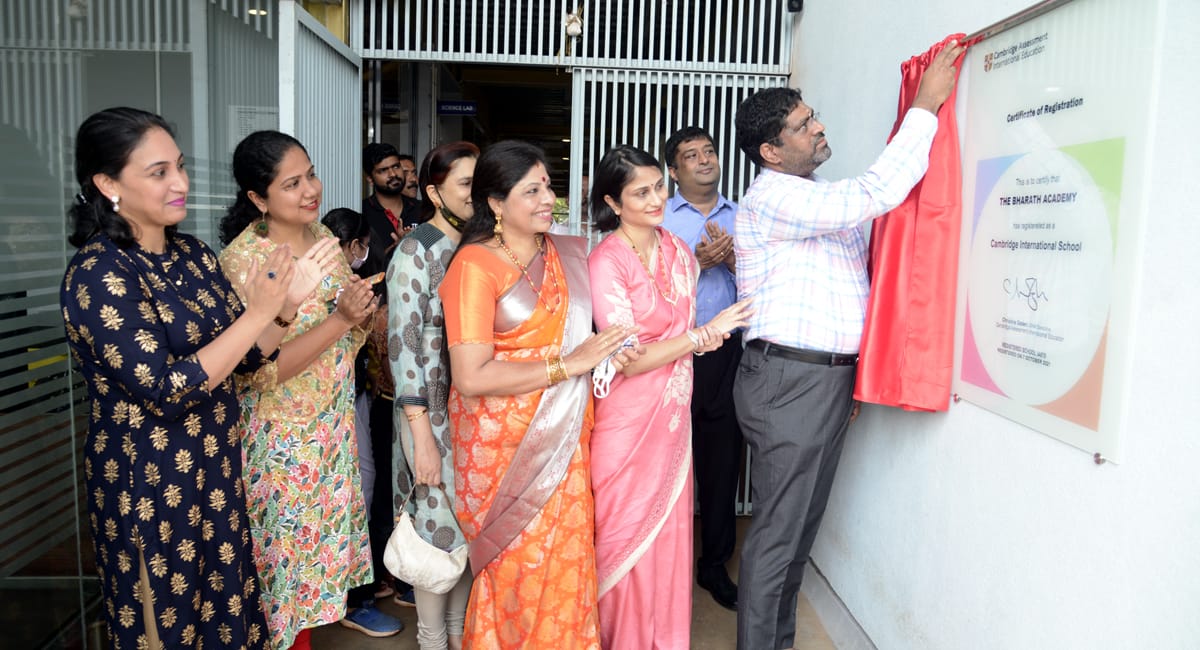 ದಿ ಭಾರತ್ ಅಕಾಡಮಿ ಶಾಲೆಗೆ ಕೇಂಬ್ರಿಡ್ಜ್ ಇಂಟರ್‌ ನ್ಯಾಷನಲ್‌ ಮಾನ್ಯತೆ