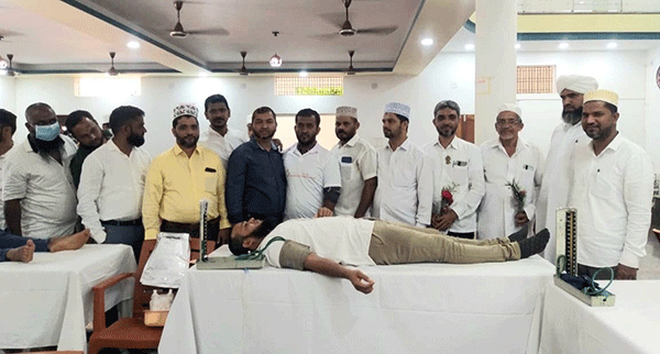 ಮೀಲಾದುನ್ನಬಿ ಪ್ರಯುಕ್ತ ಗುರುವಾಯನಕೆರೆ ಮಸ್ಜಿದ್ ನಲ್ಲಿ ರಕ್ತದಾನ ಶಿಬಿರ