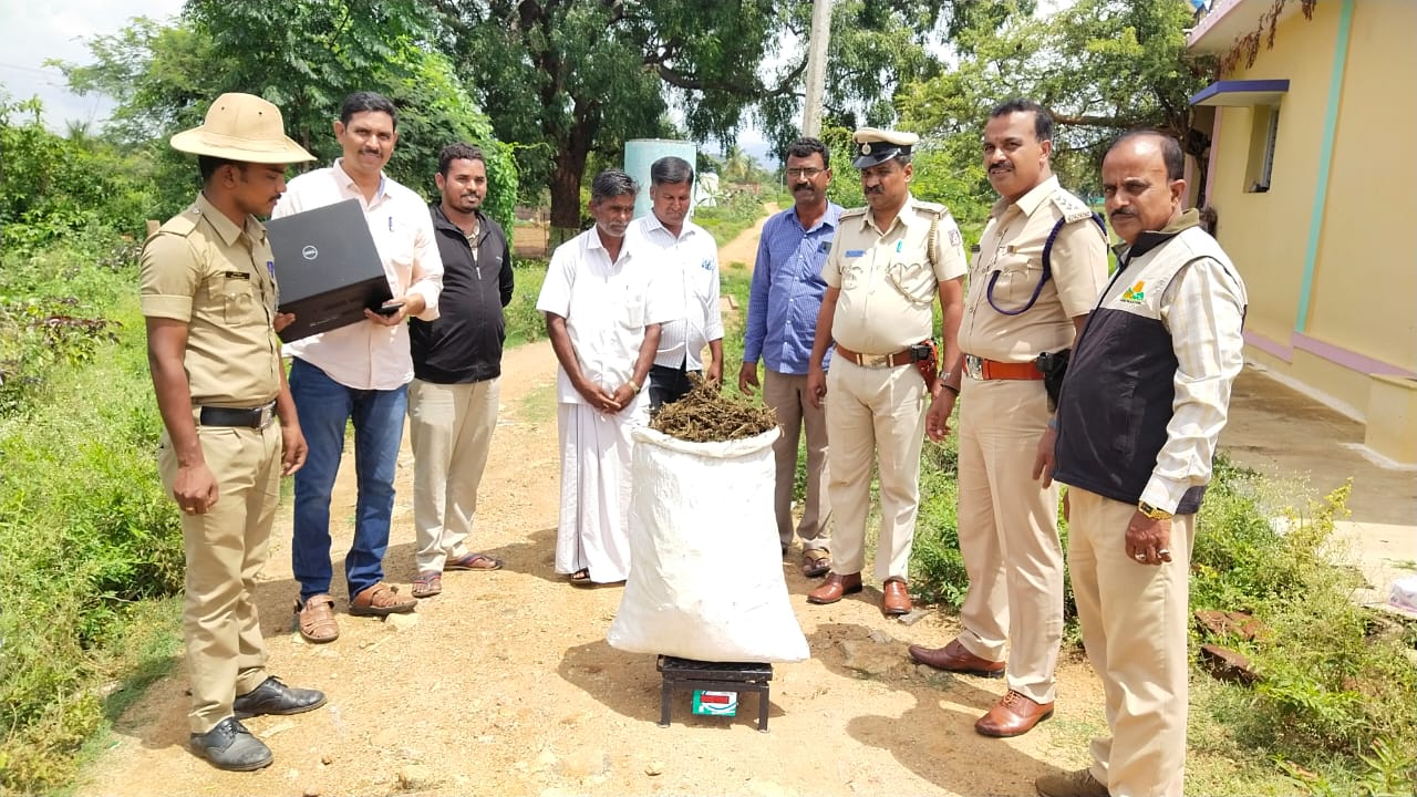 ಗಾಂಜಾ ಸಾಗಾಟ ; ಓರ್ವನ ಬಂಧನ