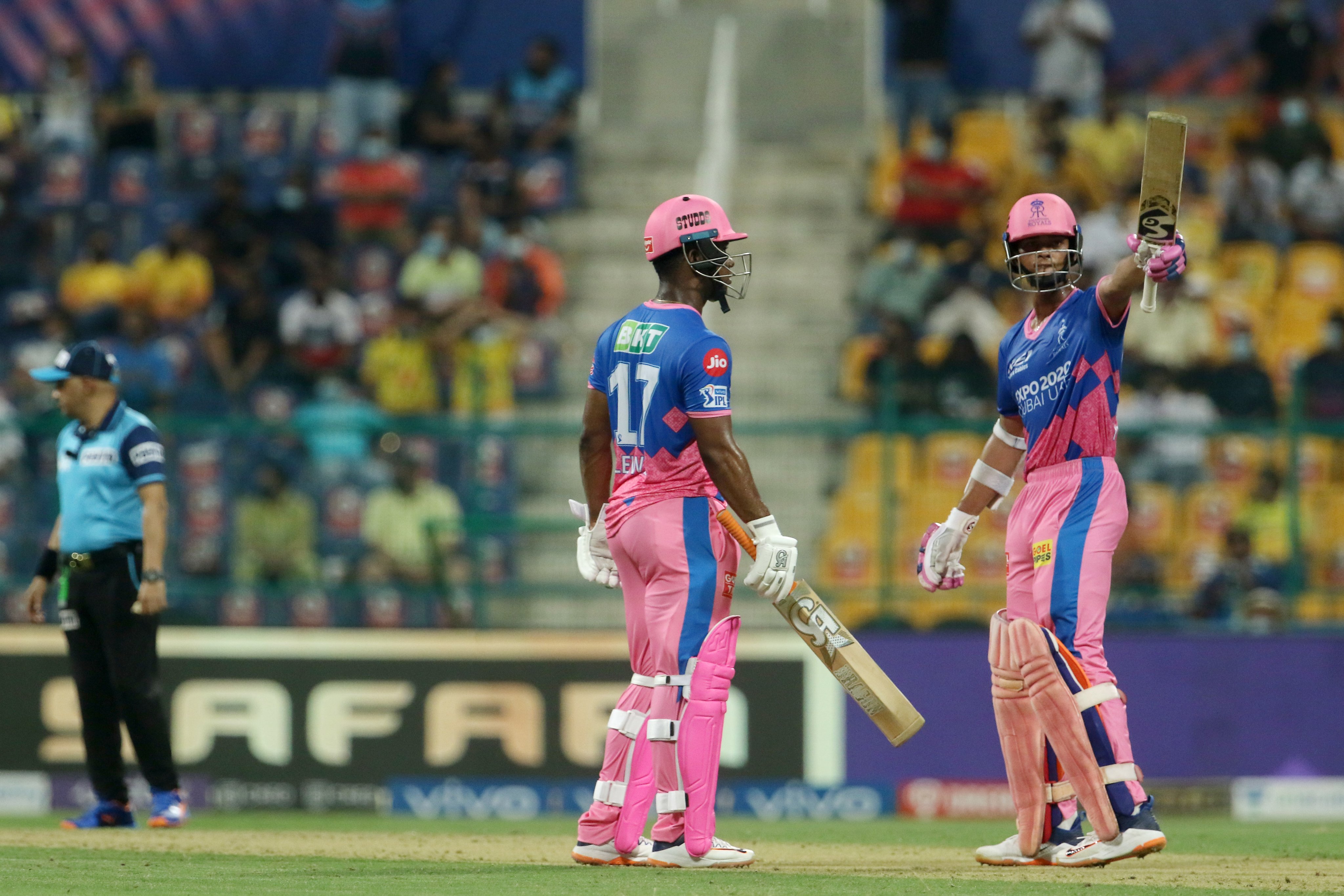 ಶಿವಂ ದುಬೆ, ಜೈಸ್ವಾಲ್ ಅರ್ಧಶತಕ: ಚೆನ್ನೈ ವಿರುದ್ಧ ರಾಜಸ್ಥಾನಕ್ಕೆ ಗೆಲುವು