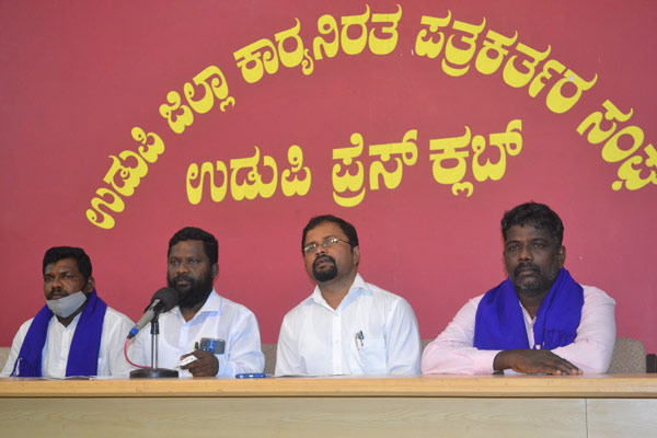 ಉದ್ಯಾವರ ಗ್ರಾಪಂ ದಲಿತ ನೌಕರನಿಗೆ ದೌರ್ಜನ್ಯ ಪ್ರಕರಣ: ಆರೋಪಿಗಳ ಬಂಧನಕ್ಕೆ ಆಗ್ರಹ