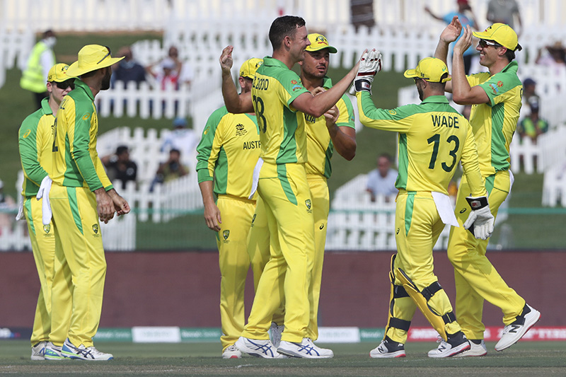ಟ್ವೆಂಟಿ-20 ವಿಶ್ವಕಪ್: ದ.ಆಫ್ರಿಕಾ ವಿರುದ್ಧ ಆಸ್ಟ್ರೇಲಿಯಕ್ಕೆ ರೋಚಕ ಜಯ