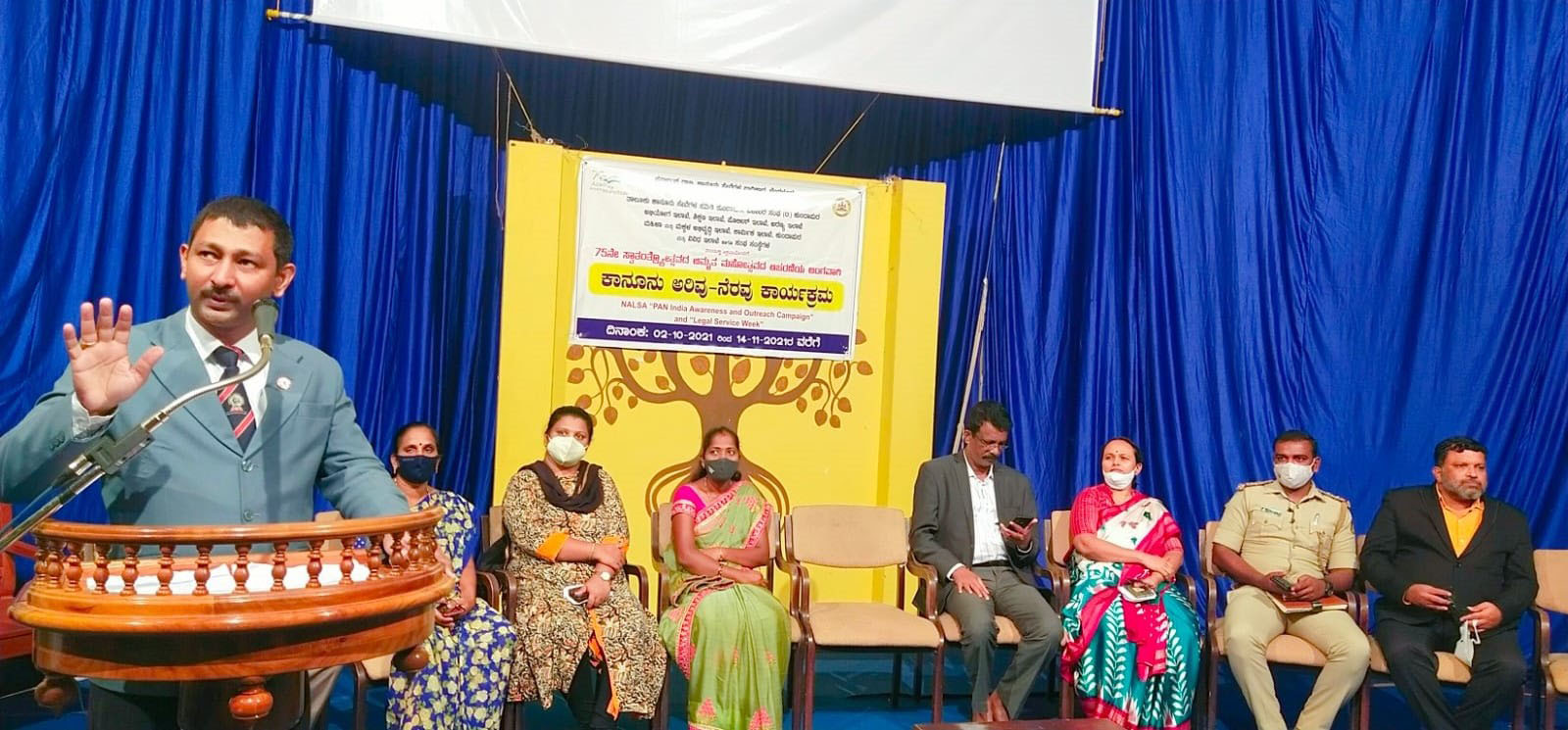 ಆರ್ಥಿಕವಾಗಿ ಹಿಂದುಳಿದವರಿಗೆ ಉಚಿತ ಕಾನೂನು ನೆರವು: ರಂಗೇ ಗೌಡ