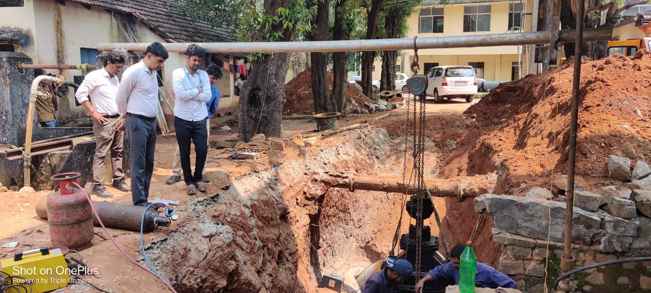 ತುಂಬೆ ರೇಚಕ ಸ್ಥಾವರ ಉನ್ನತೀಕರಣ: ಮೇಯರ್ ಪರಿಶೀಲನೆ