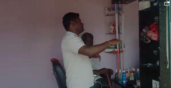 ಪಾಂಡವಪುರ: ದಲಿತರಿಗೆ ಕ್ಷೌರ ನಿರಾಕರಣೆ; ಅಂಗಡಿ ಮಾಲಕನಿಗೆ ತರಾಟೆ