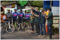 ಕಾರ್ಕಳ: ವನ್ಯಜೀವಿ ಸಪ್ತಾಹದ ಪ್ರಯುಕ್ತ ಜನಜಾಗೃತಿ, ಸೈಕಲ್ ಜಾಥ