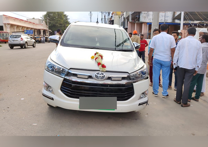 ಮೂಡಿಗೆರೆ ಶಾಸಕರ ಕಾರು ಢಿಕ್ಕಿ: ಸ್ಥಳದಲ್ಲೇ ಮಹಿಳೆ ಮೃತ್ಯು