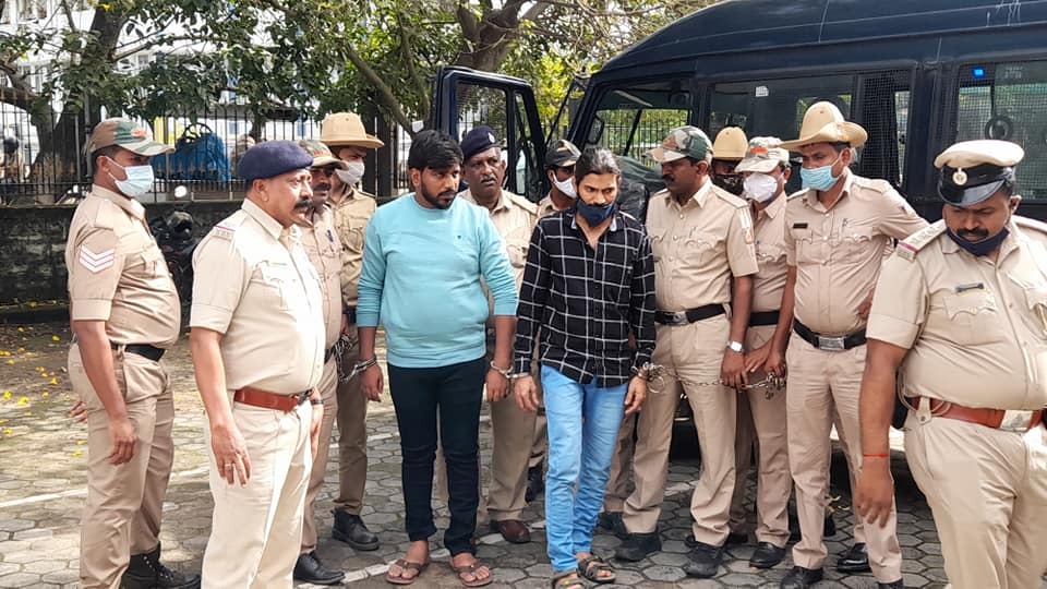 ಶಿವಮೊಗ್ಗ: ಉದ್ಯಮಿಗೆ ಬೆದರಿಕೆ ಹಾಕಿದ ಪ್ರಕರಣ; ಇಬ್ಬರು ಆರೋಪಿಗಳು ಪೊಲೀಸ್ ಕಸ್ಟಡಿಗೆ