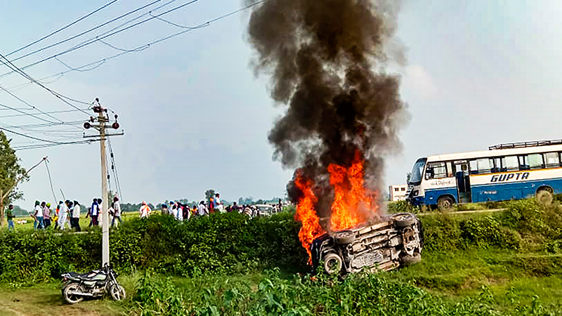 ರೈತರ ಮೇಲೆ ಹರಿದ ಕಾರಿನಲ್ಲಿ ನಾನಿರಲಿಲ್ಲ: ಆಶೀಶ್ ಮಿಶ್ರಾ