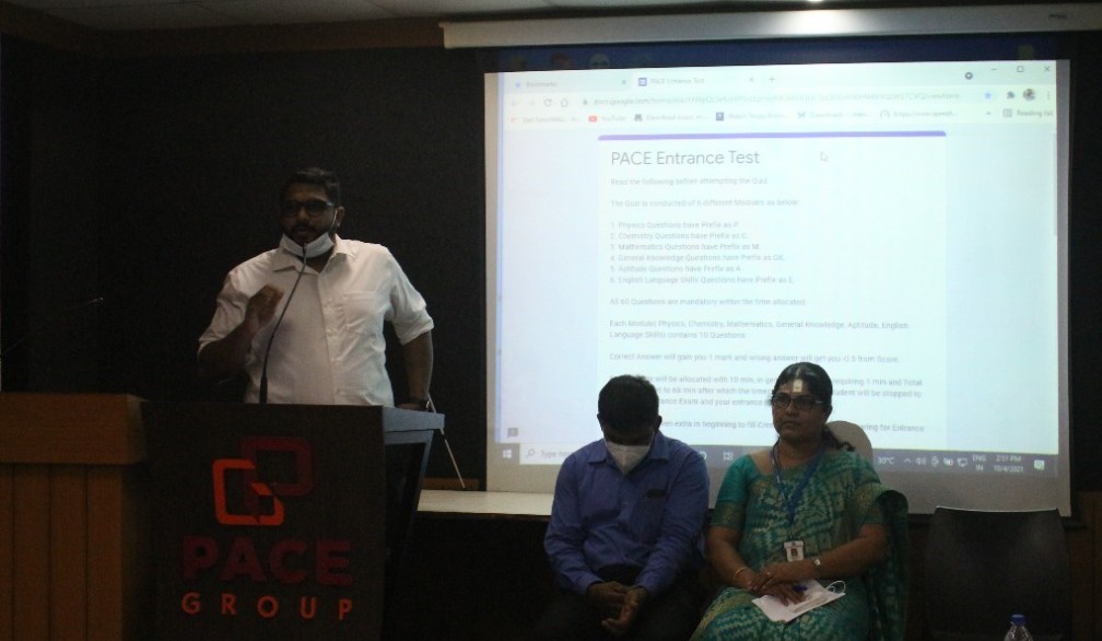 ಪಿ.ಎ ಕಾಲೇಜಿನಲ್ಲಿ ವಿದ್ಯಾರ್ಥಿವೇತನಕ್ಕಾಗಿ ಪೇಸ್ ಟೆಸ್ಟ್ ಆ್ಯಪ್