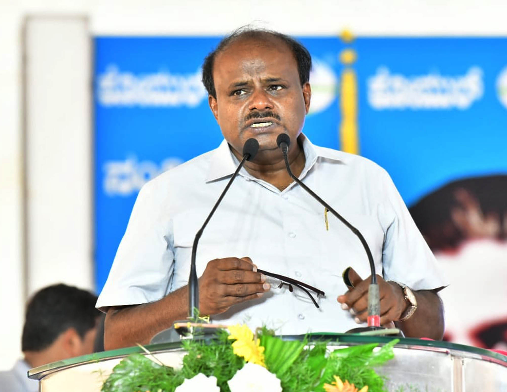 ಉಪ ಚುನಾವಣೆಯಲ್ಲಿ ಜೆಡಿಎಸ್ ಸೋಲಿಸಲು ಕಾಂಗ್ರೆಸ್ ಅಪಪ್ರಚಾರ: ಎಚ್.ಡಿ.ಕುಮಾರಸ್ವಾಮಿ