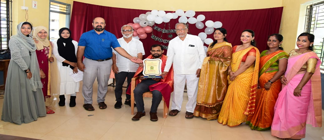 ಫಲಾಹ್ ಕಾಲೇಜಿನಲ್ಲಿ ಅಭಿನಂದನಾ ಕಾರ್ಯಕ್ರಮ