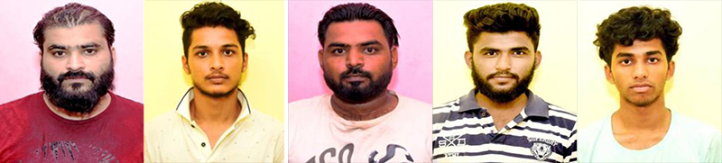 ಕಾಪು: ವಾಹನಗಳ ಬ್ಯಾಟರಿ ಕಳವು ಪ್ರಕರಣ;  ಐವರು ಆರೋಪಿಗಳ ಬಂಧನ