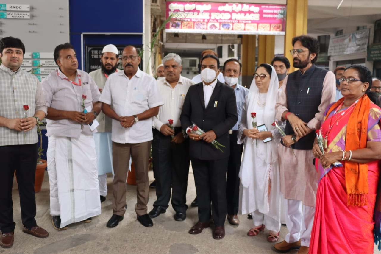 ಹಝ್ರತ್ ಹಮೀದ್ ಶಾ ದರ್ಗಾ ಕಾಂಪ್ಲೆಕ್ಸ್ ಗೆ ಸೆಂಟ್ರಲ್ ವಕ್ಫ್ ಕೌನ್ಸಿಲ್ ನಿಯೋಗ ಭೇಟಿ