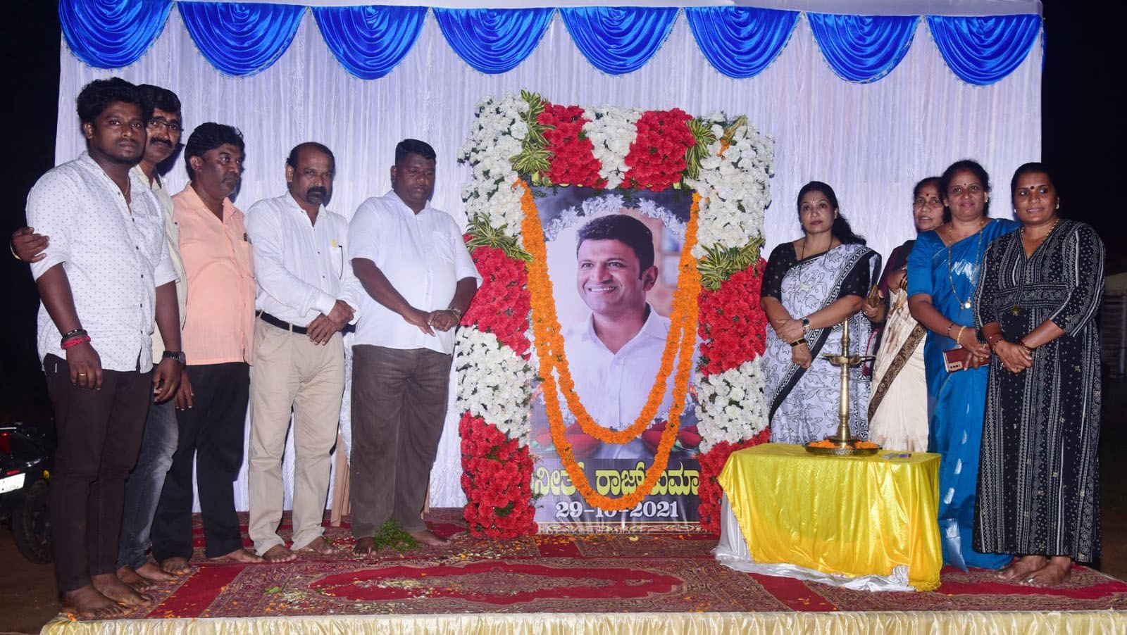 ಅಂಬಲಪಾಡಿ: ಪುನೀತ್ ರಾಜ್‌ಕುಮಾರ್‌ಗೆ ಶ್ರದ್ಧಾಂಜಲಿ