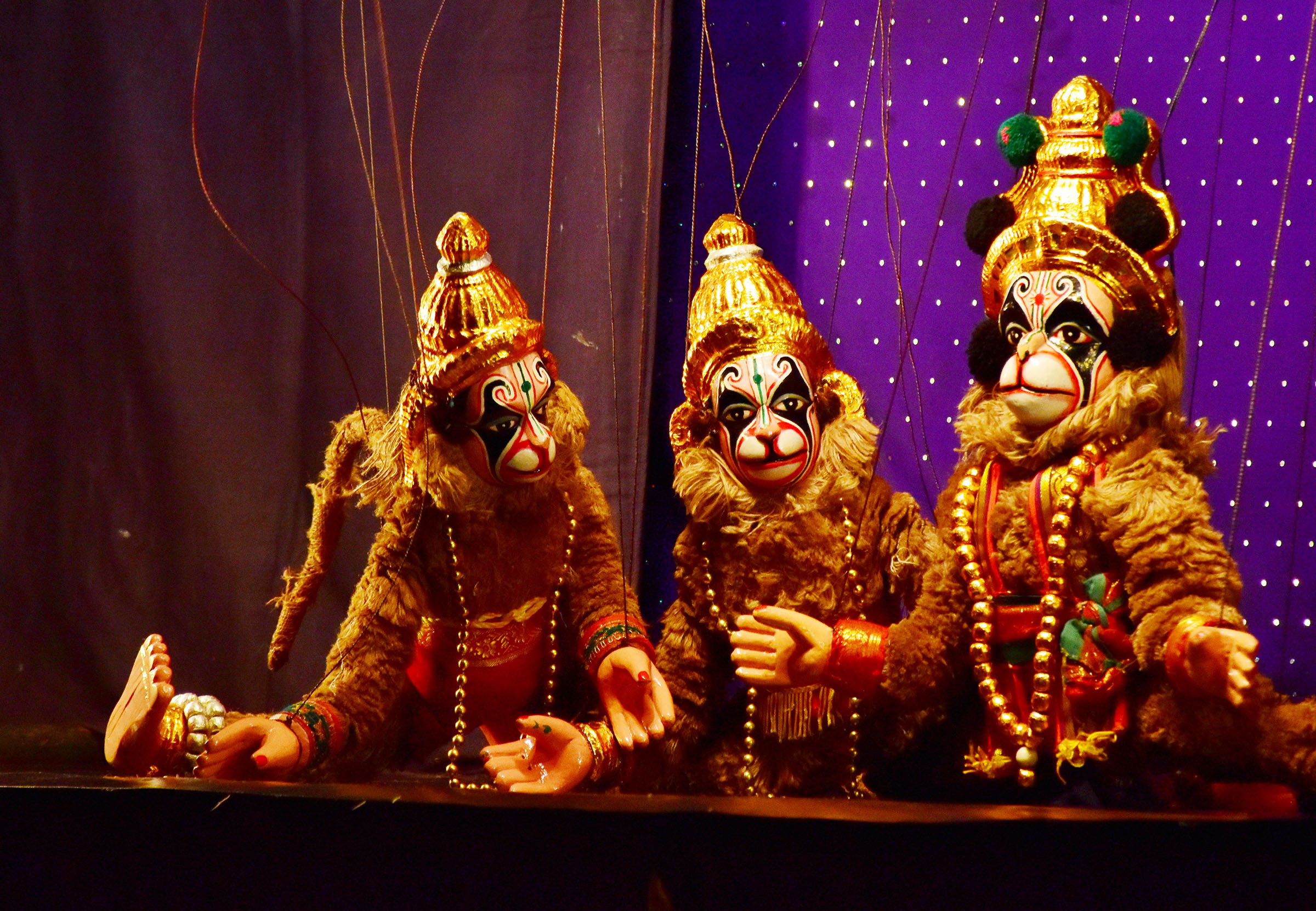 ‘ಚೂಡಾಮಣಿ ಲಂಕಾದಹನ’ ಯಕ್ಷಗಾನ ಗೊಂಬೆಯಾಟ ಪ್ರದರ್ಶನ