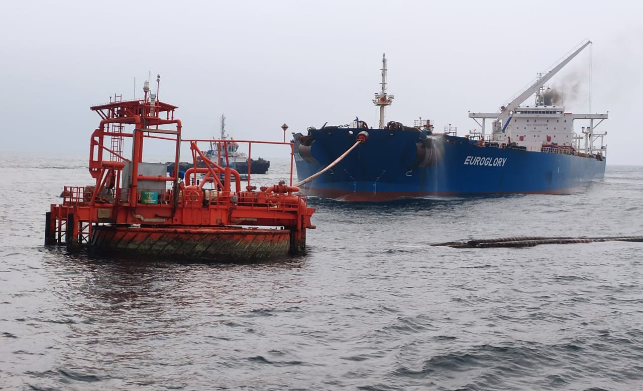 ಎಂ.ಆರ್.ಪಿ.ಎಲ್ (ಎಸ್.ಪಿ.ಎಂ) ಮೂಲಕ 500ನೆ ಸರಕು ಸಾಗಾಟದ ಹಡಗು ನಿರ್ವಹಣೆ