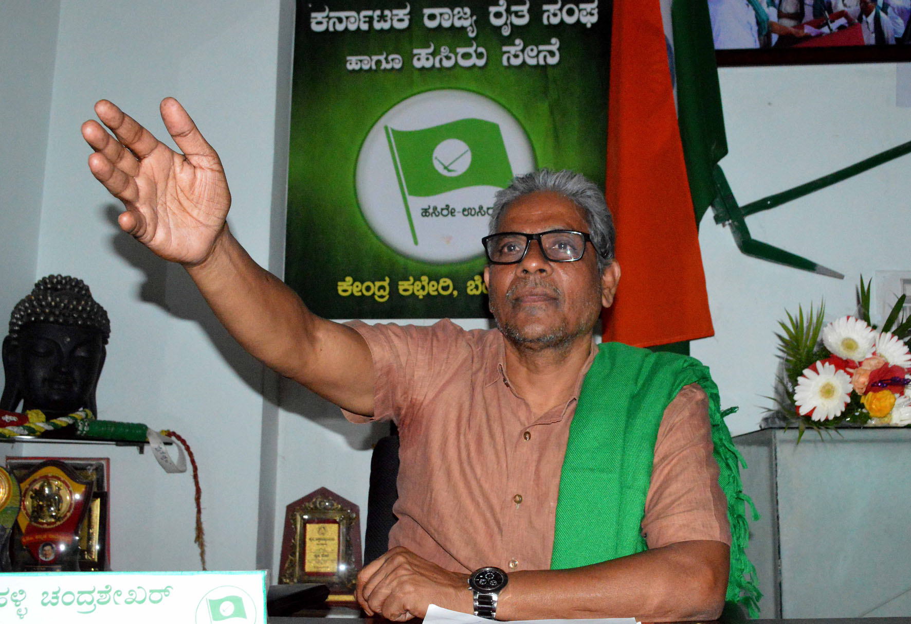 ರಾಜ್ಯದಲ್ಲಿ ಕೃಷಿ ಕಾಯ್ದೆ ತಿದ್ದುಪಡಿ ಹಿಂಪಡೆಯಲು ಆಗ್ರಹಿಸಿ ನ.26ಕ್ಕೆ ಹೋರಾಟ: ಕೋಡಿಹಳ್ಳಿ ಚಂದ್ರಶೇಖರ್