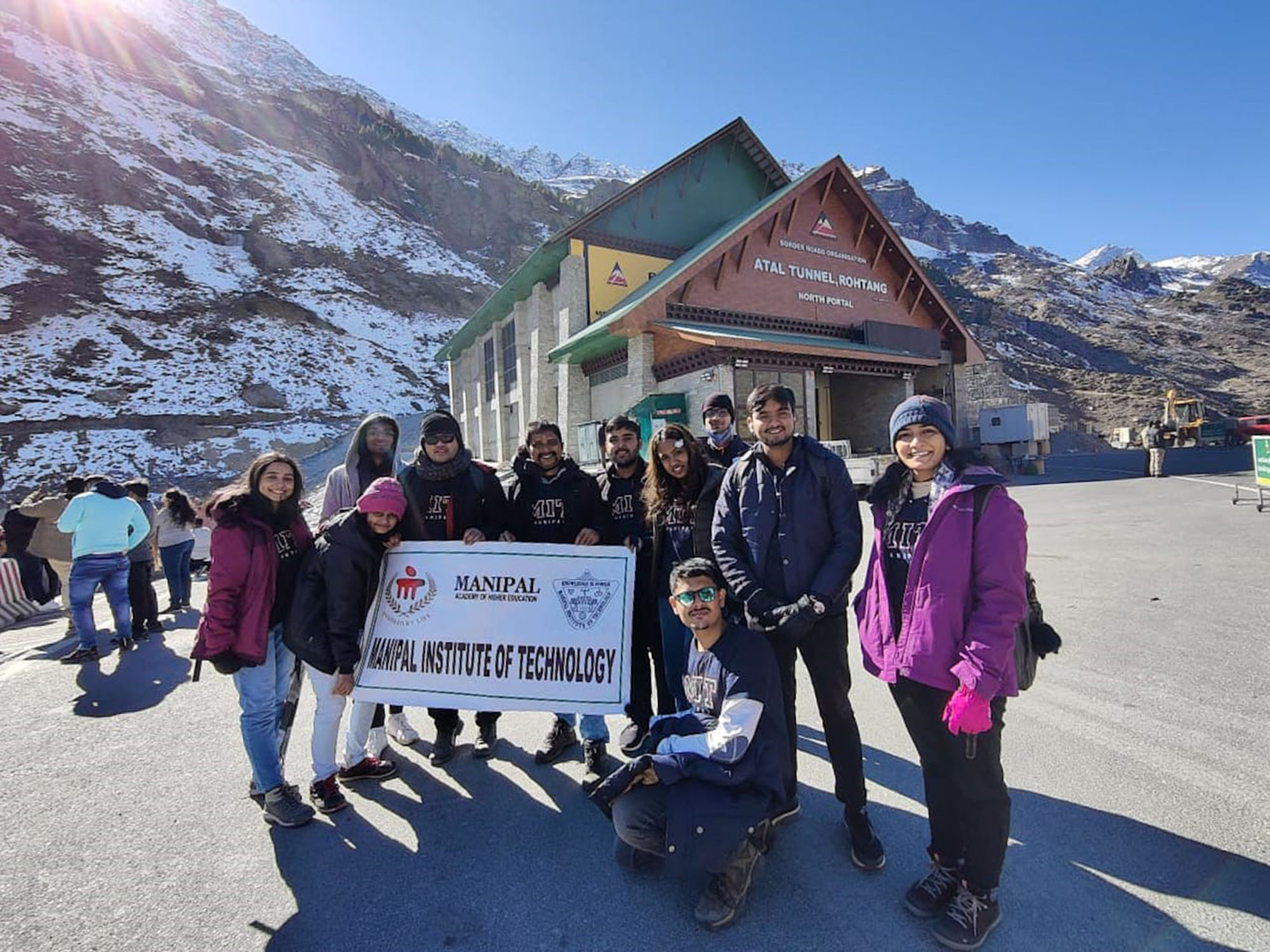 ಎಂಐಟಿ ವಿದ್ಯಾರ್ಥಿ ತಂಡದ ಅಟಲ್ ಸುರಂಗ ಅಧ್ಯಯನ ಪ್ರವಾಸ