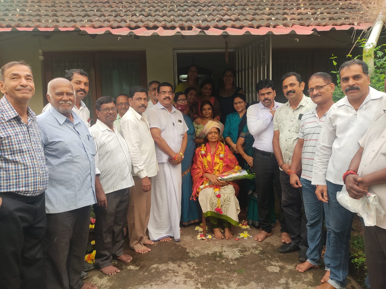 ರಾಜ್ಯೋತ್ಸವ ಪ್ರಶಸ್ತಿ ಪುರಸ್ಕೃತೆ  ಡಾ ಯು.ಬಿ ರಾಜಲಕ್ಷ್ಮಿಗೆ ಸನ್ಮಾನ