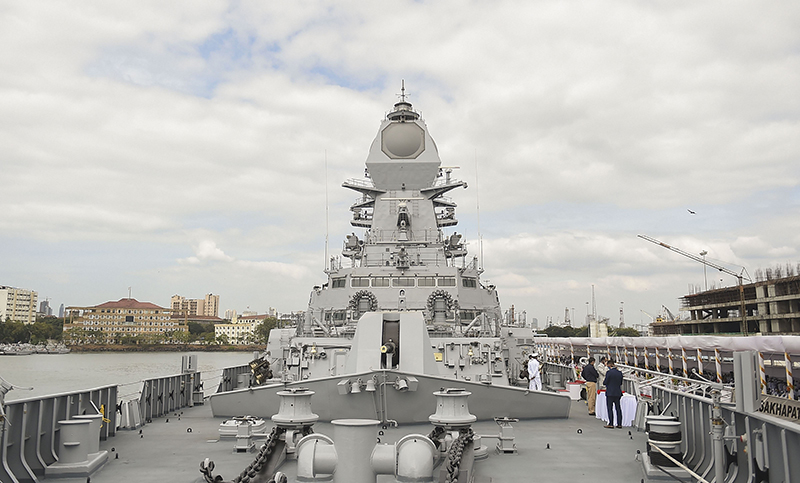 ದೇಶದ ಅತ್ಯಂತ ಶಕ್ತಿಶಾಲಿ ವಿಧ್ವಂಸಕ ನೌಕೆ ಭಾರತೀಯ ನೌಕಾಪಡೆಗೆ ಸೇರ್ಪಡೆ