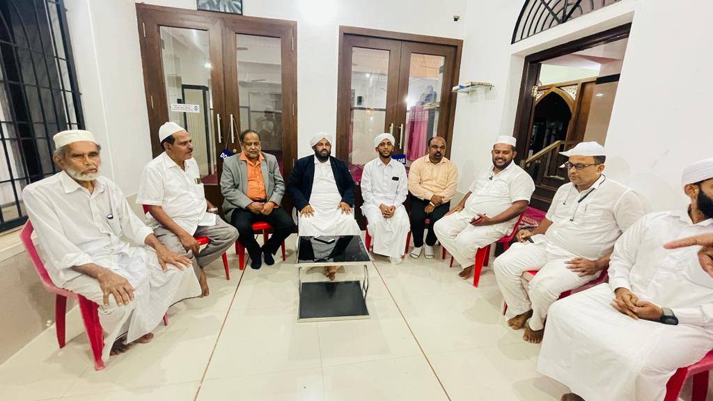 ಮಡಂತ್ಯಾರು: ರಾಜ್ಯ ವಕ್ಫ್ ಬೋರ್ಡ್ ನೂತನ ಅಧ್ಯಕ್ಷ ಶಾಫಿ ಸಅದಿಗೆ ಸ್ವಾಗತ