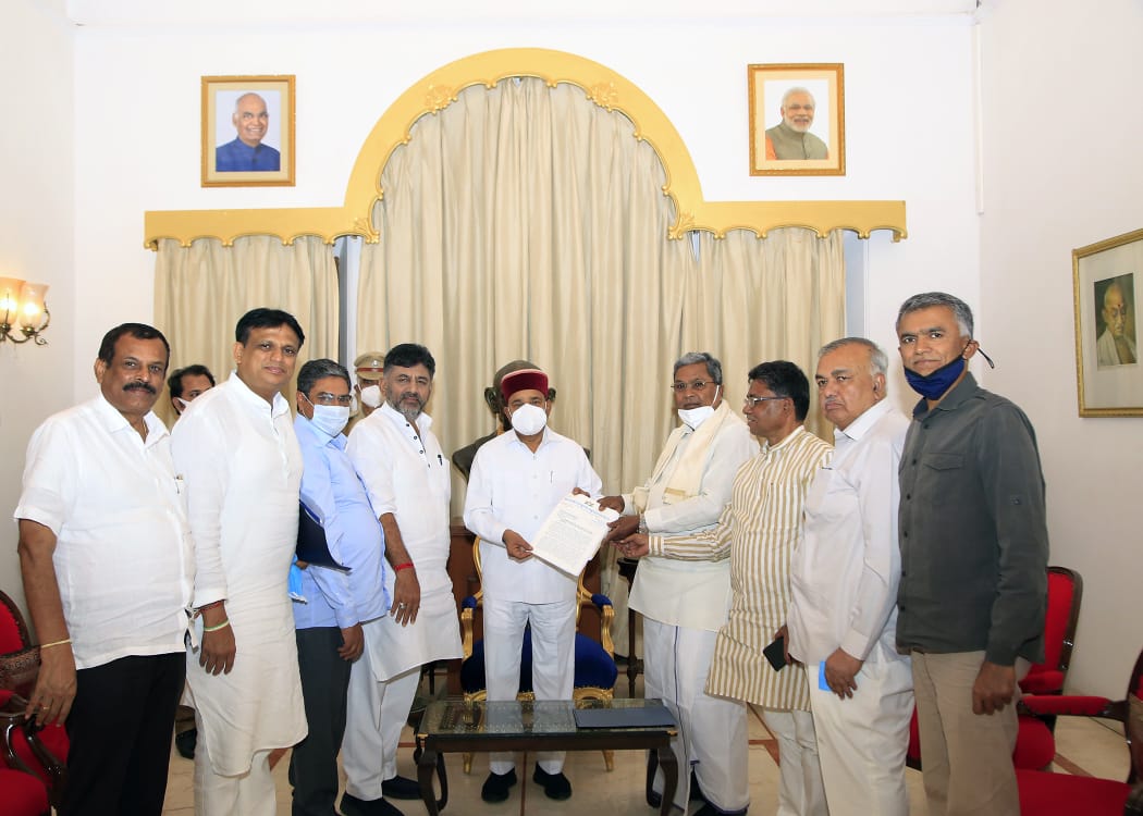 ಶೇ.40 ಕಮಿಷನ್  ಆರೋಪ: ರಾಷ್ಟ್ರಪತಿ ಆಡಳಿತ ಹೇರಲು ಪ್ರತಿಪಕ್ಷ ನಾಯಕ ಸಿದ್ದರಾಮಯ್ಯ ಮನವಿ