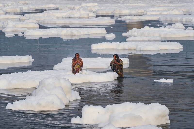 ಯಮುನಾ ನದಿಯ ವಿಷಯುಕ್ತ ನೊರೆ ದಿಲ್ಲಿಗೆ ಉ.ಪ್ರದೇಶ,ಹರ್ಯಾಣದ ಕಾಣಿಕೆ: ಆಪ್ ನಾಯಕ