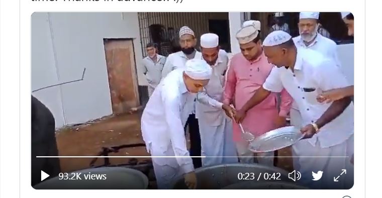 ಕೂರಾ ತಂಙಳ್‌ ರ ವೀಡಿಯೊವನ್ನು ತಿರುಚಲ್ಪಟ್ಟ ಶೀರ್ಷಿಕೆಗಳೊಂದಿಗೆ ಹಂಚುತ್ತಿರುವ ಬಿಜೆಪಿ ವಕ್ತಾರರು