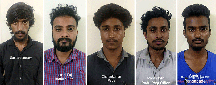 ನೀರುಮಾರ್ಗ: ರಿಯಾಝ್ ಕೊಲೆಯತ್ನ ಪ್ರಕರಣ; ಐವರು ಆರೋಪಿಗಳ ಬಂಧನ