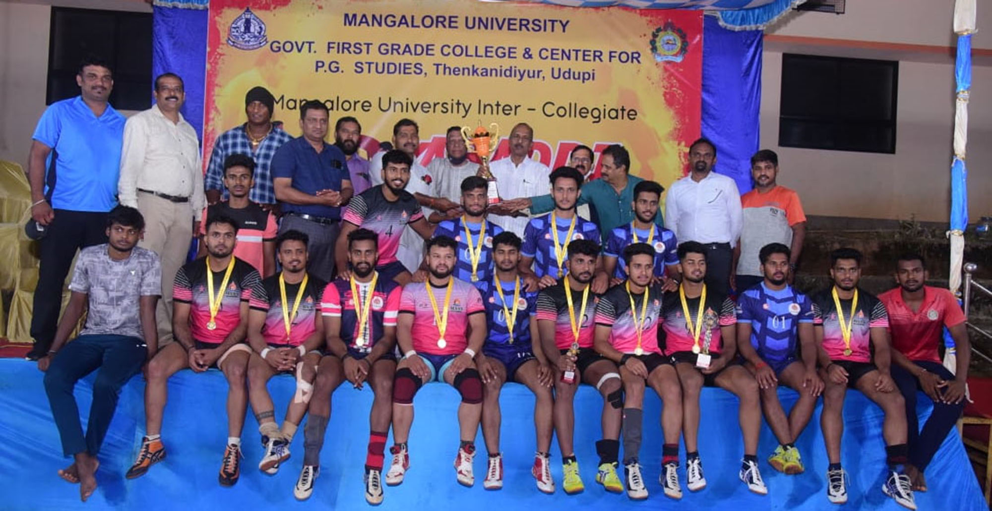 ​ಮಂಗಳೂರು ವಿವಿ ಮಟ್ಟದ ಕಬ್ಬಡಿ: ಆಳ್ವಾಸ್ ವಲಯ ಚಾಂಪಿಯನ್